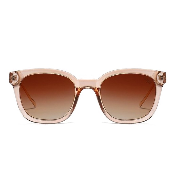 Retro Trendy Classic Pink Square Pretty Sunglasses for Women UV400 Sunnies - Picture 2 of 5